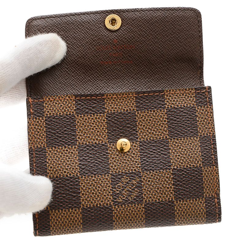 ルイ・ヴィトン ダミエ ラドロー Wホック財布 コインケース カード