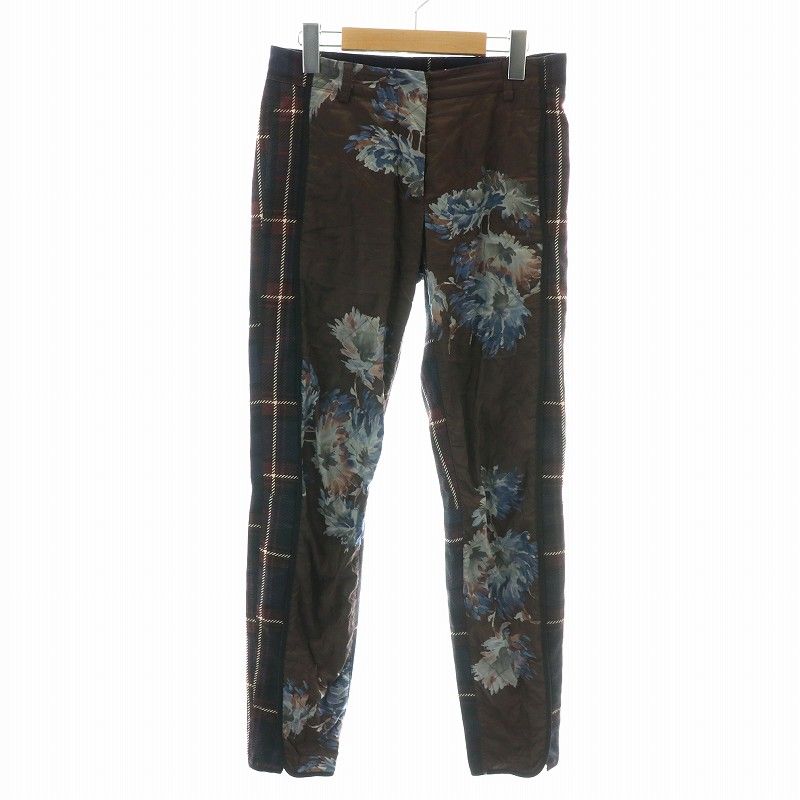 dries van noten キルティング　切替　パンツ dries van noten キルティング 切替 パンツ