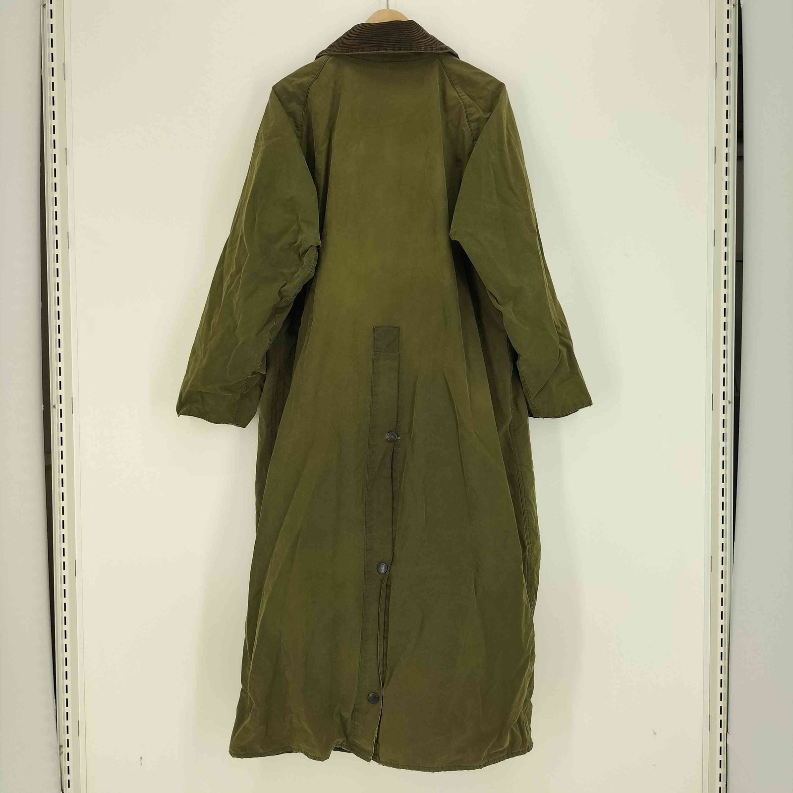 バブアー Barbour 90S 英国製 3ワラント BURGHLEY バーレー 襟 