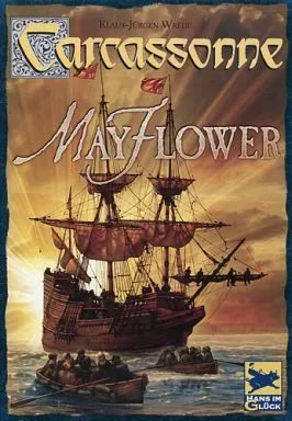 ボードゲーム　メイフラワー ドイツ語版 (Carcassonne Mayflower) [日本語訳付き] 中古】ボードゲーム メイフラワー ドイツ語版 (Carcassonne