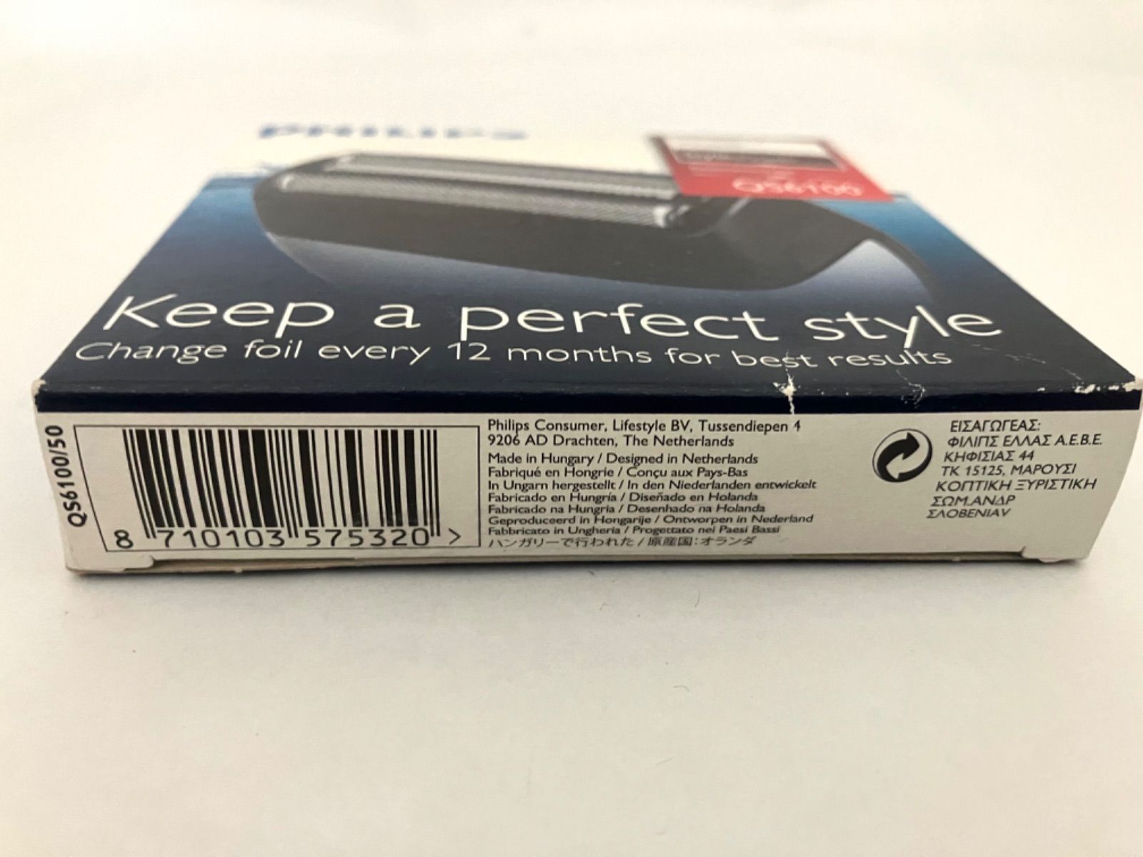 フィリップス シェーバー スタイルシェーバー用替刃 QS6100 未使用フィリップス シェーバー スタイルシェーバー用替刃 QS6100
