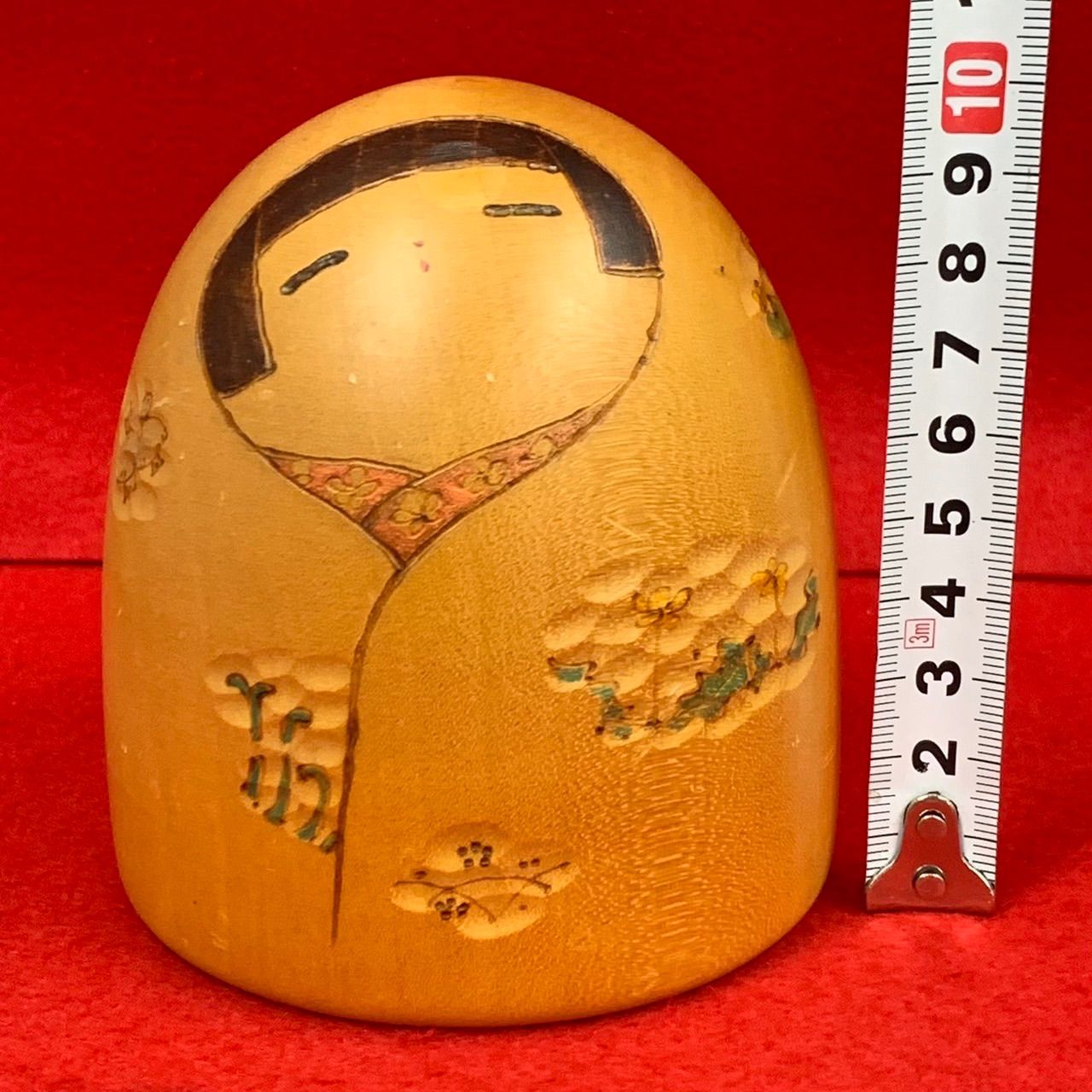 創作こけし 加藤作 1985年製 山椿 創作こけし 加藤作 1985年製 山椿
