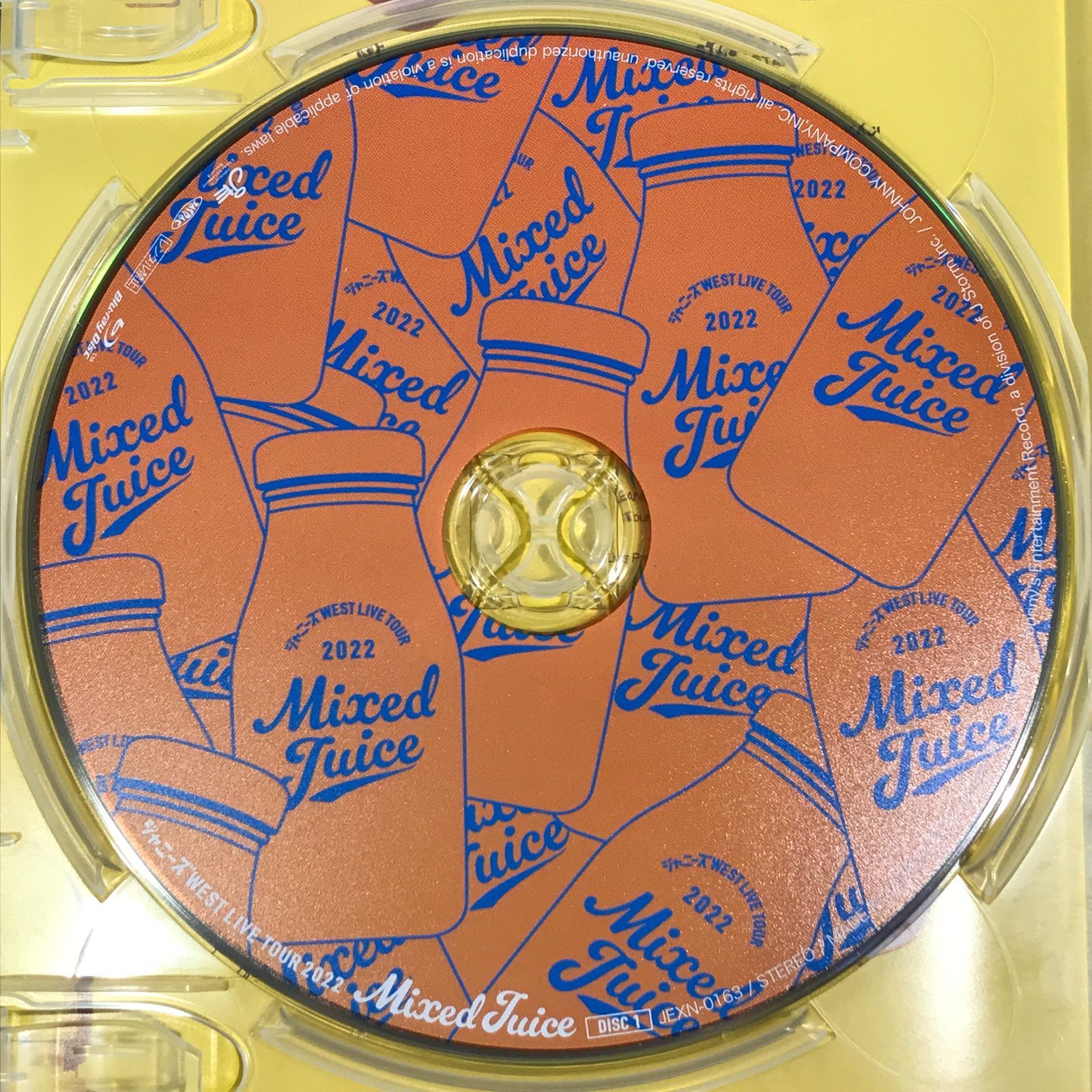 ジャニーズWEST 1st DOME TOUR Mixed Juice 2022 ジャニーズWEST - Blu-ray & DVD「ジャニーズWEST LIVE TOUR