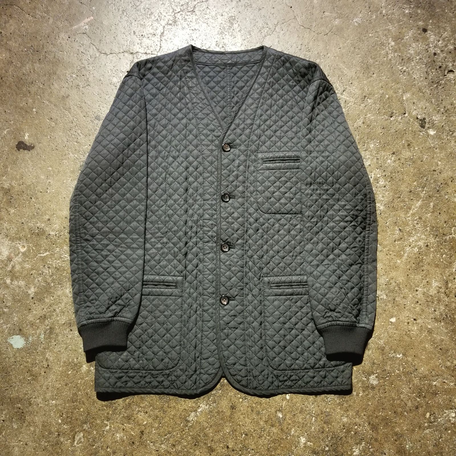 COMME des GARCONS HOMME 90aw ノー キルティングジャケット Ｍ コムデギャルソンオム 1990aw AD1990 90s