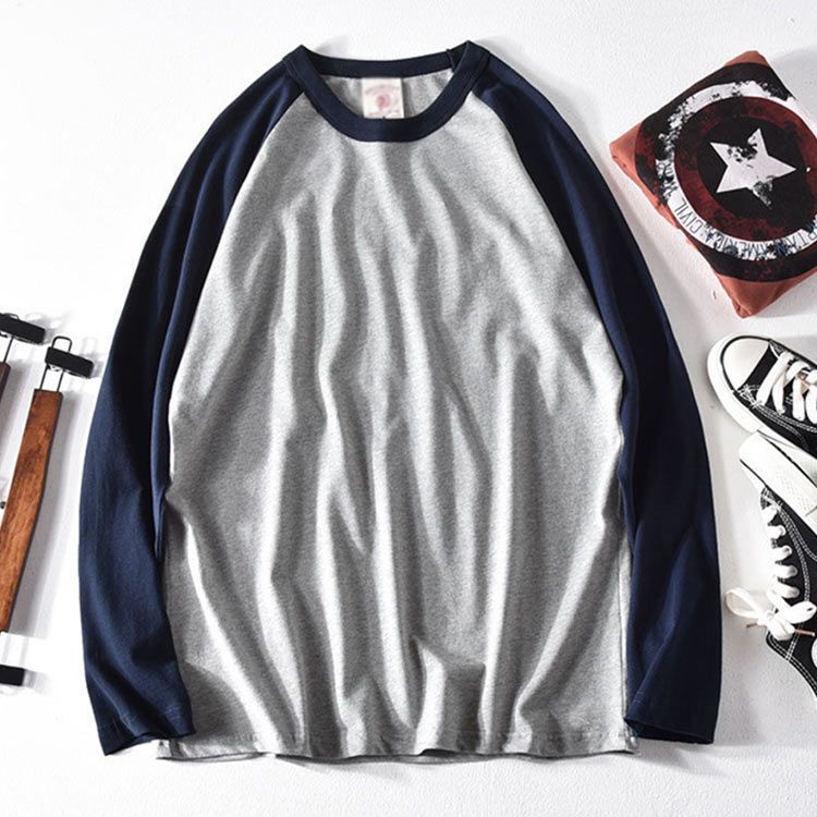低価格で大人気の ラグラン メンズ カットソー ロンT Tシャツ ロングスリーブ トップス