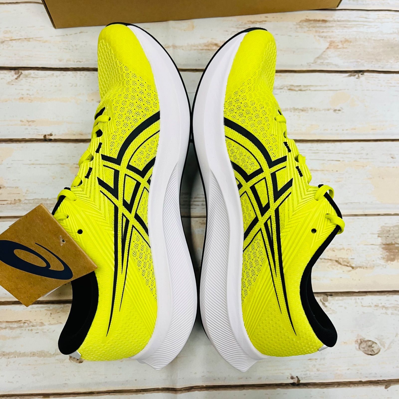 アシックス ランニングシューズ ハイパースピード5 黄色 25.5㎝ 新品
