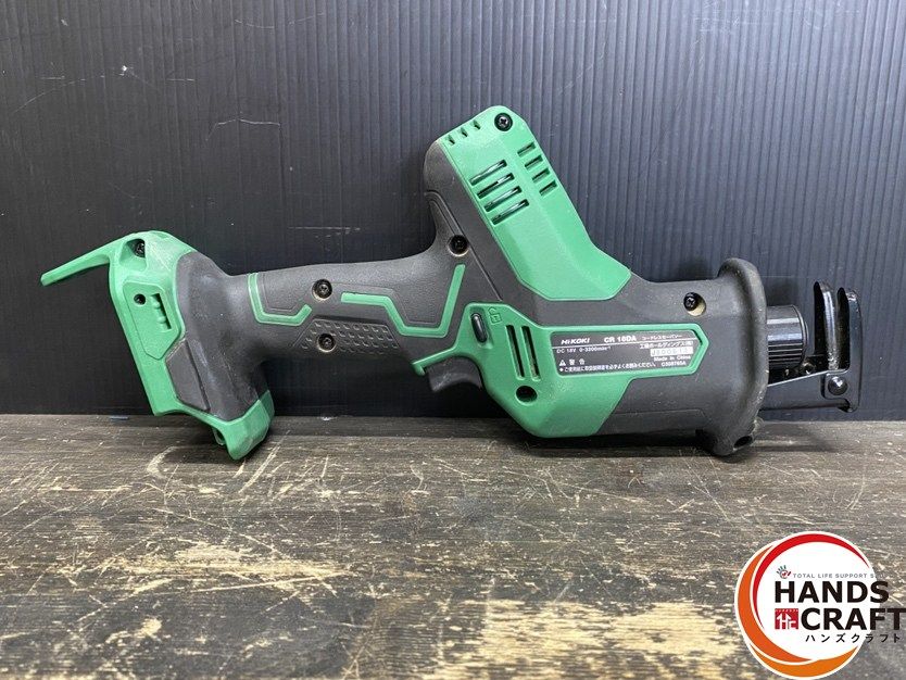 ● 品 HiKOKI ハイコーキ CR18DA コードレスセーバソー 18V用 本体＋ケースのみ バッテリー 充電器別売 HRDEVELOPMENT_JP