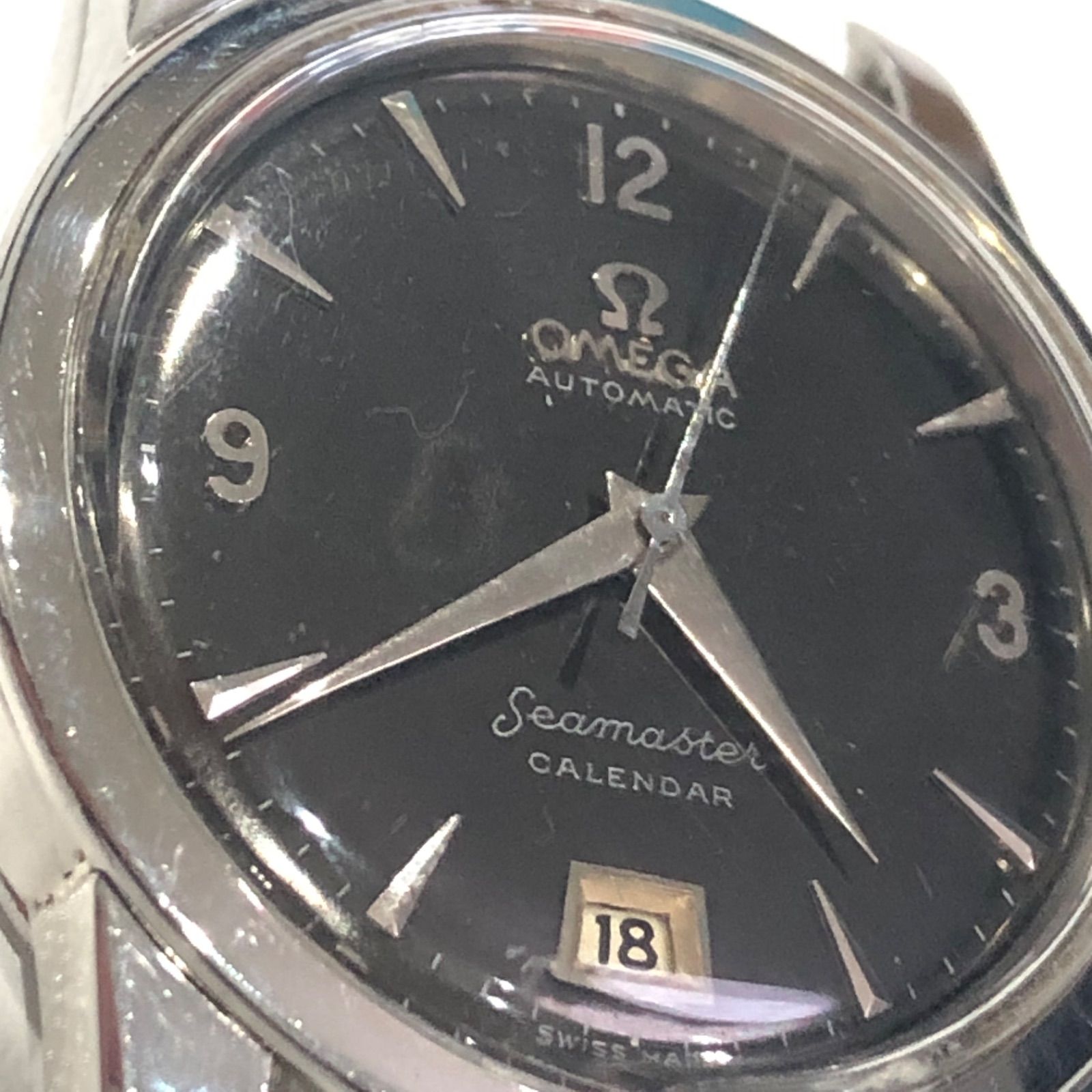 OMEGA オメガ 2757-3SC シーマスター メンズ腕時計ハーフローター本体のみ - 腕時計(アナログ)