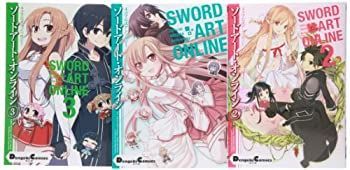 【中古】ソードアート・オンライン 4コマ公式アンソロジー コミック 1-3巻セット (電撃コミックスEX)