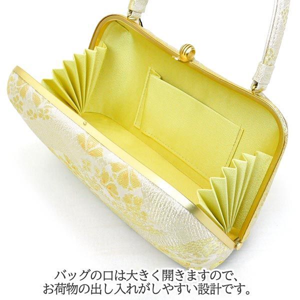 [美品]紗織ブランド 礼装/留袖用結婚式西陣織 草履バッグセット 草履LLサイズ 新品】Lサイズ 紗織 草履バッグセット zb-777 日本製 フォーマル