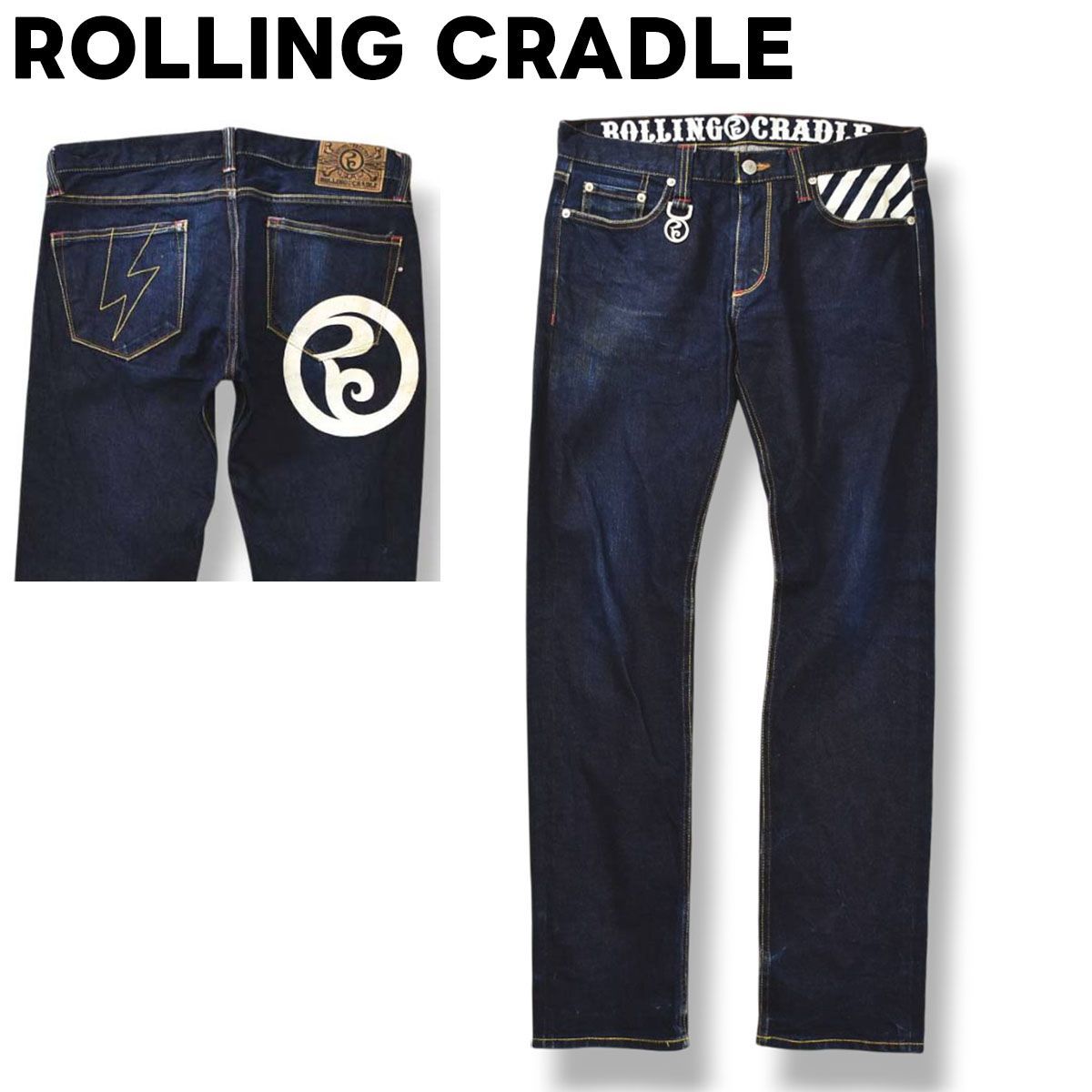 ROLLING CRADLE ロリクレ 100本デニム Mサイズ