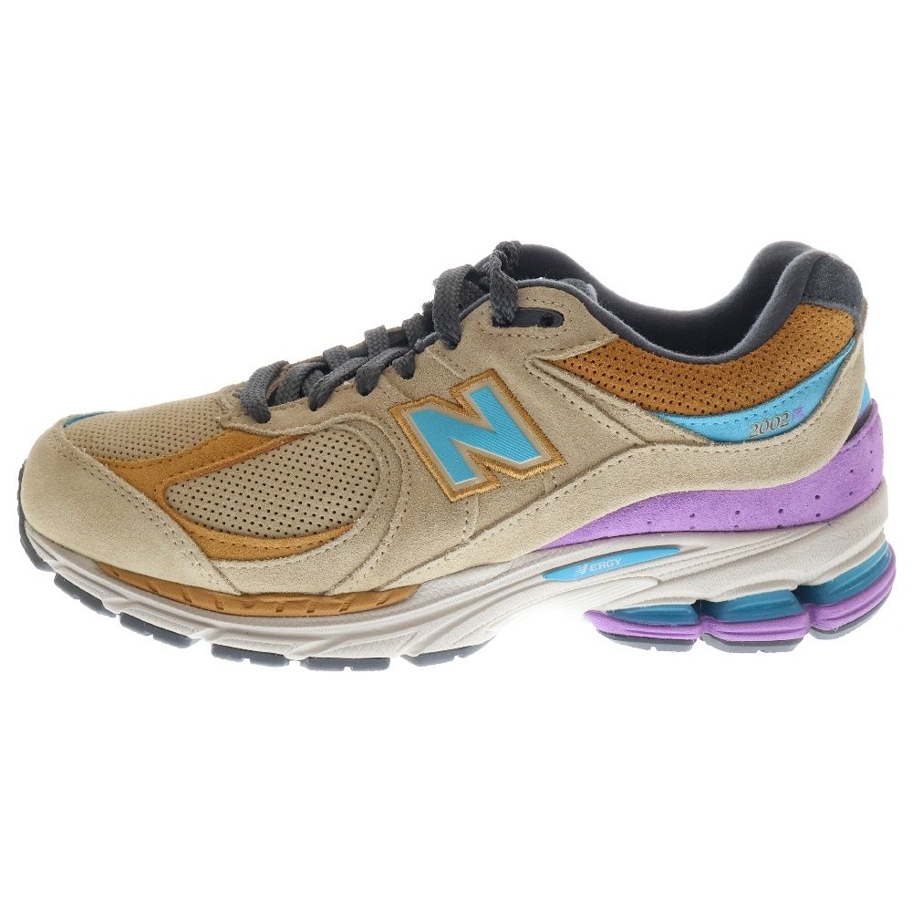 New Balance (ニューバランス) 2002R Beige/Purple スウェード 
