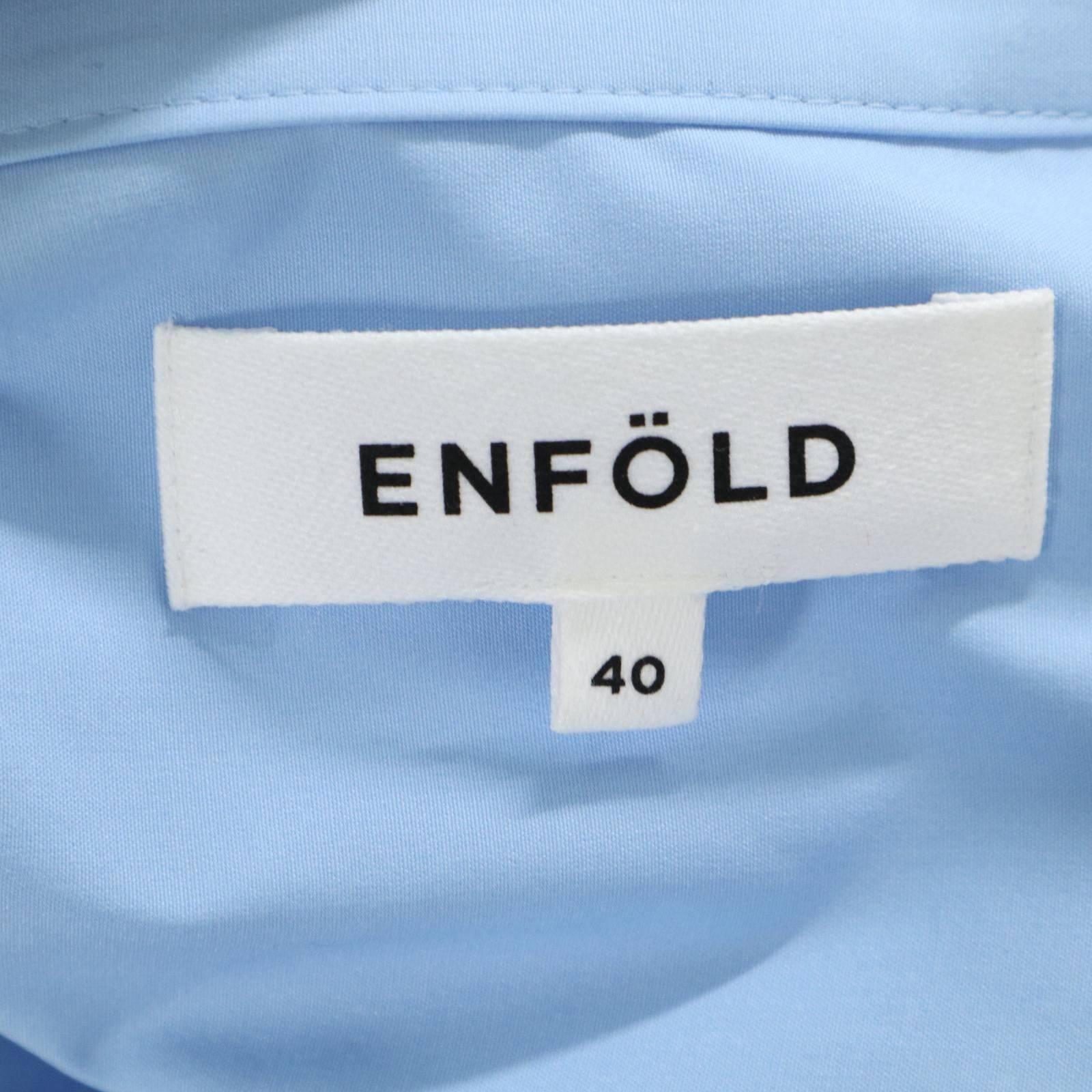 ENFOLD エンフォルド ボリュームスリーブベーシックシャツ＊ - メルカリ