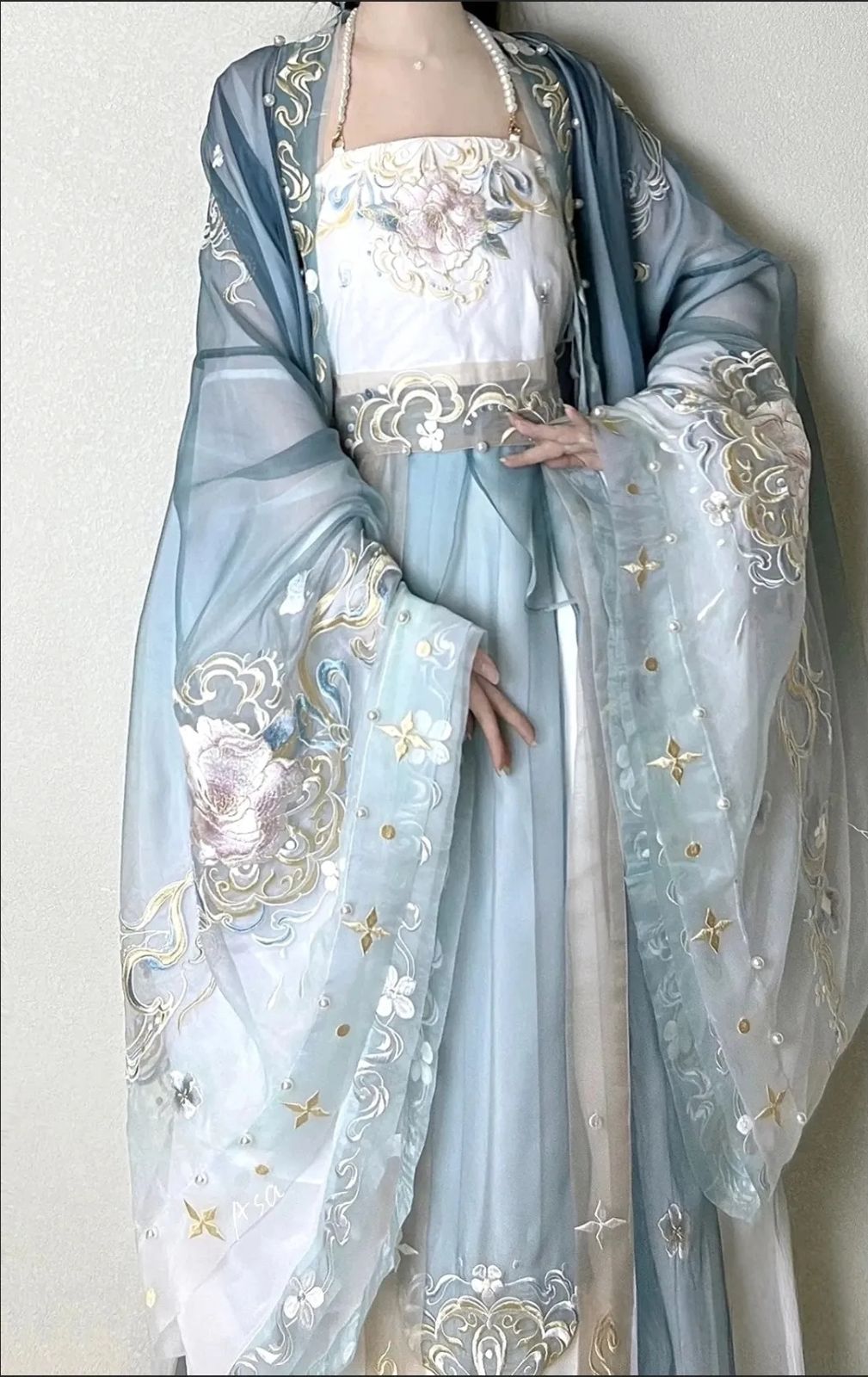 漢服 ト ステージ衣装 中華風 コスプレ 仙女服 華服 撮影 ハロウィンコスプレセットL152