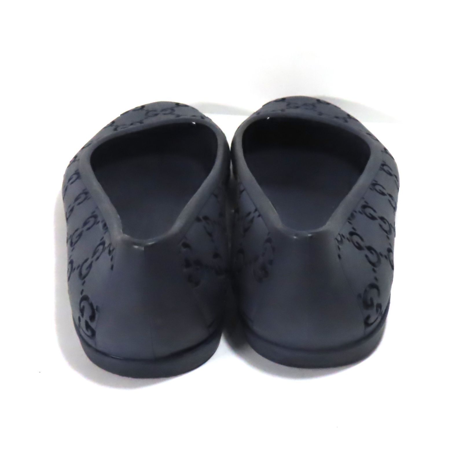 美品 GUCCI グッチ フラット ラバー シューズ 37 22cm相当 レディース