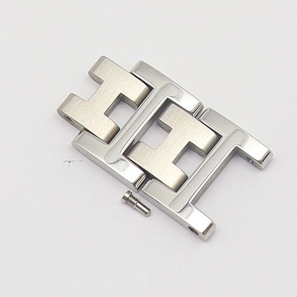 新品未使用エルメス 純正ベルト 2コマ 12mmシルバー レディース腕時計用 良品 エルメス 純正ベルト 2コマ 12mm用 シルバーカラー