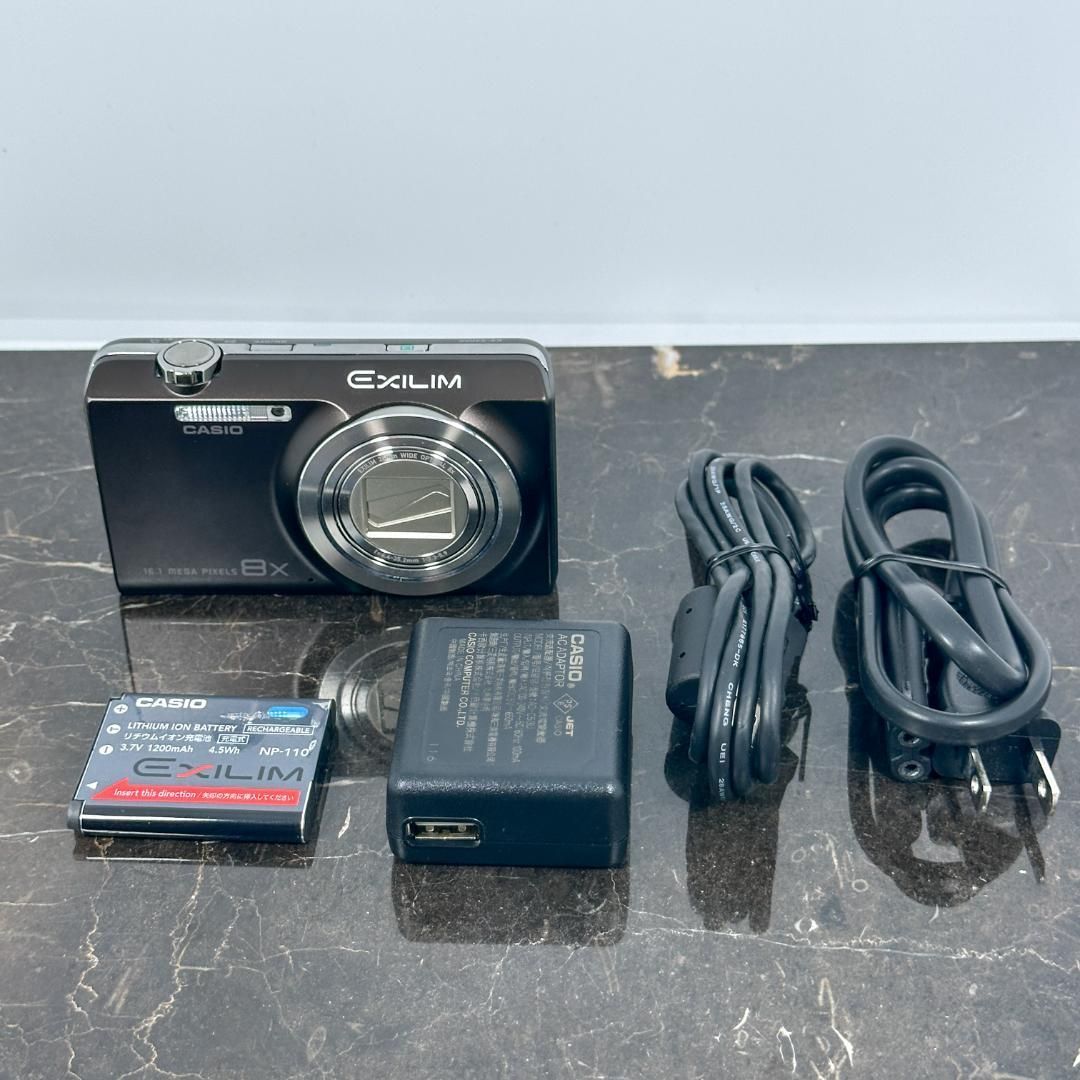 CASIO EXILIM EX-Z3000 ブラウン デジタルカメラ カシオ エクシリム コンパクトデジカメ コンデジ カメラ 動作品 タッチパネル操作 広角レンズ搭載 大画面液晶 カラー レトロデジカメ