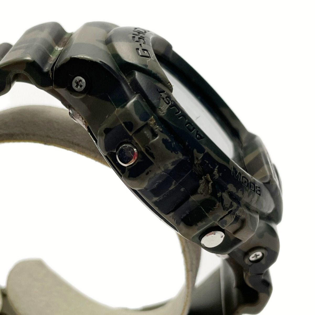 CASIO カシオ G-SHOCK G-PYTHON DW-6100-3JF 迷彩柄 クォーツ ラバー 