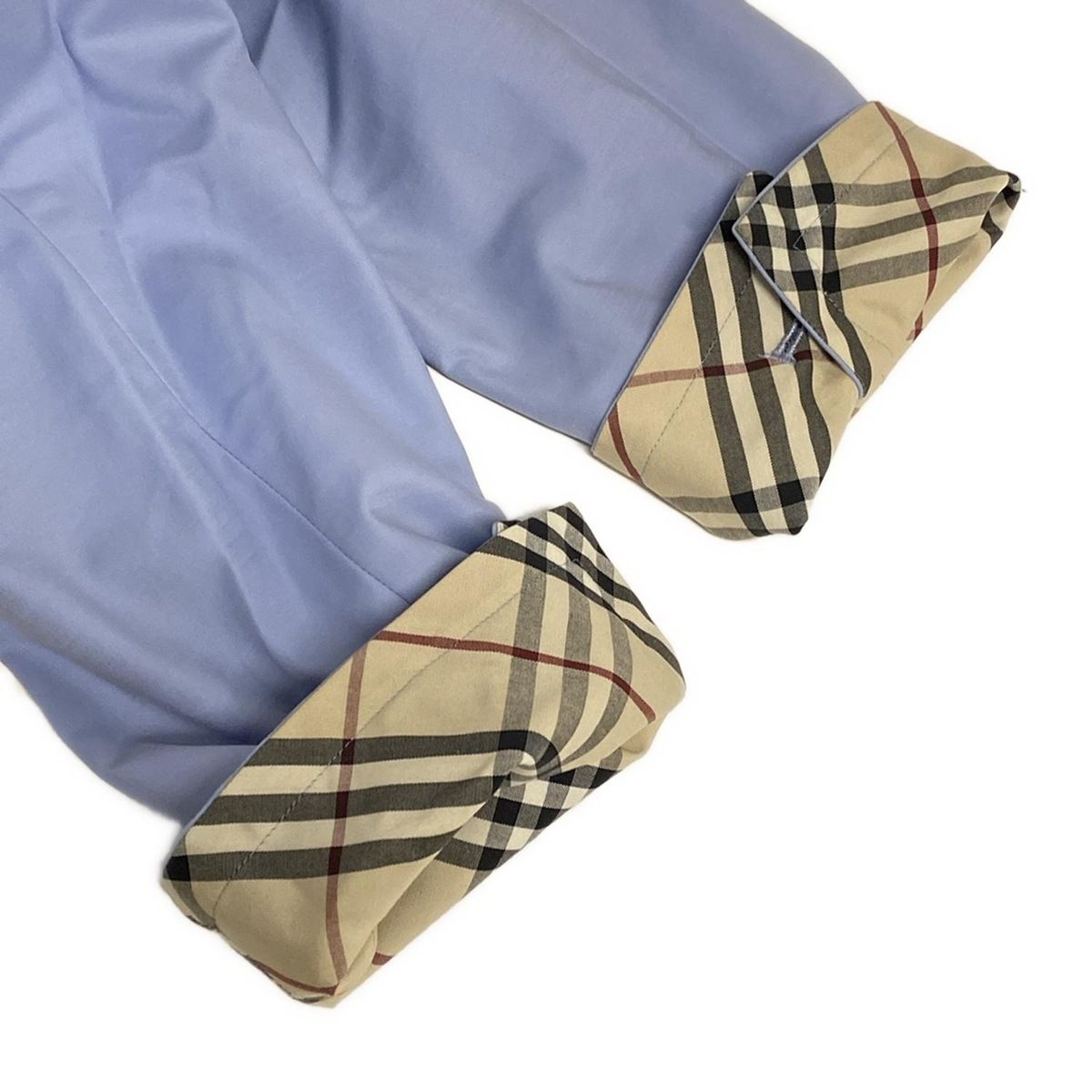 Burberry LONDON バーバリーロンドン コート サイズ9 M レディース - ライトブルー 長袖 春 秋 SIROKUMA-CORPORATION_COM