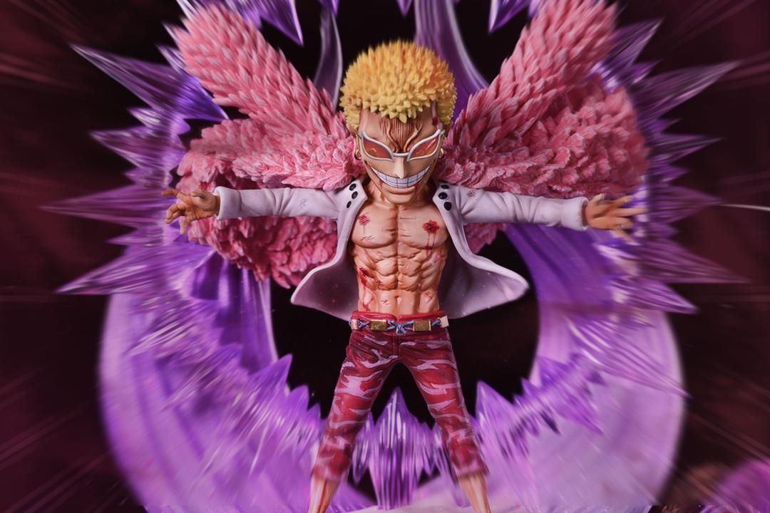 ワンピース ドフラミンゴ ワーコレ フィギュア 塗装済み完成品 ガレージキット ワンピース ドフラミンゴ ワーコレ フィギュア 塗装済み完成品