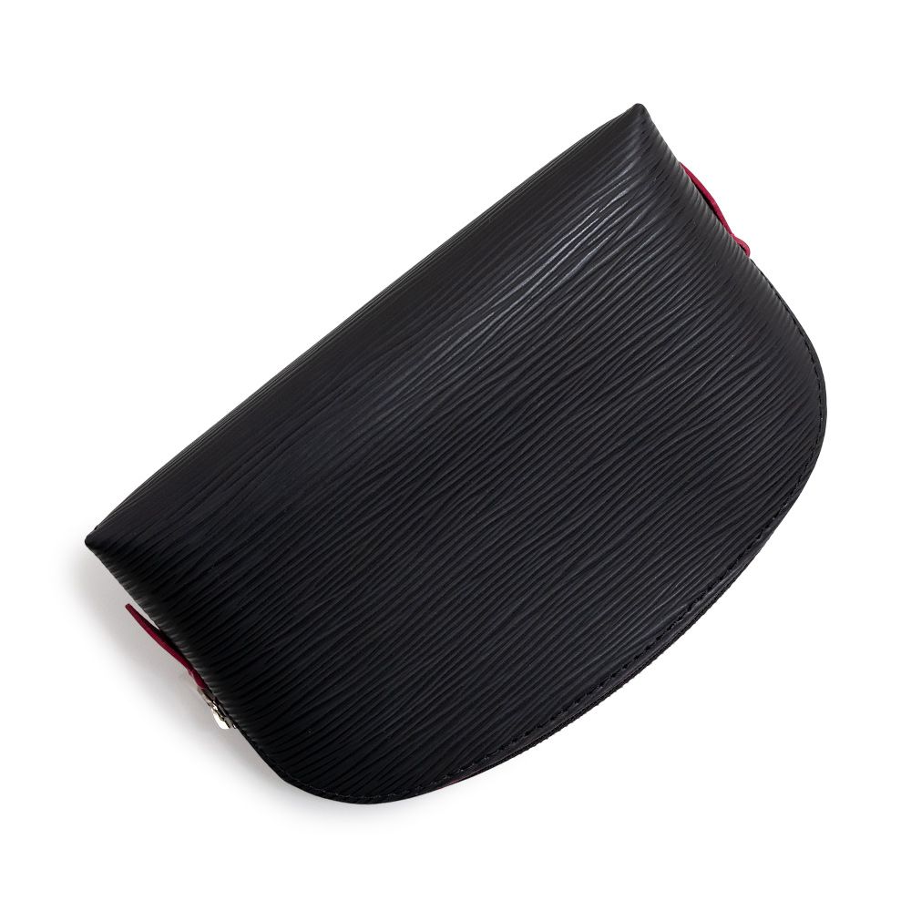美品 ルイヴィトン エピ 黒 ブラック ポーチ ポシェットコスメティック 本物 LOUIS VUITTON - LOUIS VUITTON ルイ ヴィトン エピ ポシェット