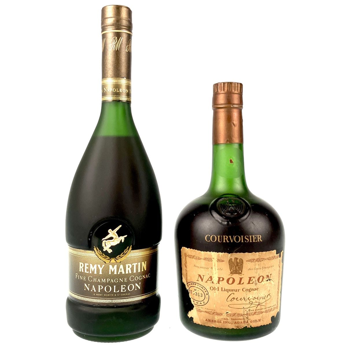 2本 REMY MARTIN COURVOISIER コニャック ブランデー セット 【古酒