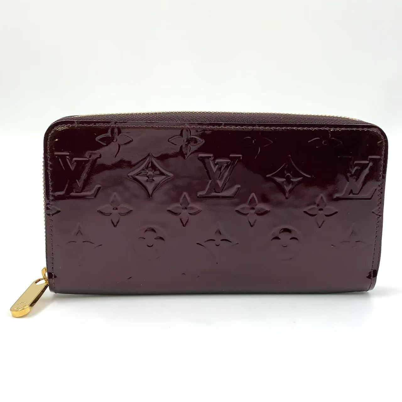 LOUIS VUITTON ジッピーウォレット モノグラムヴェルニ モノグラム 