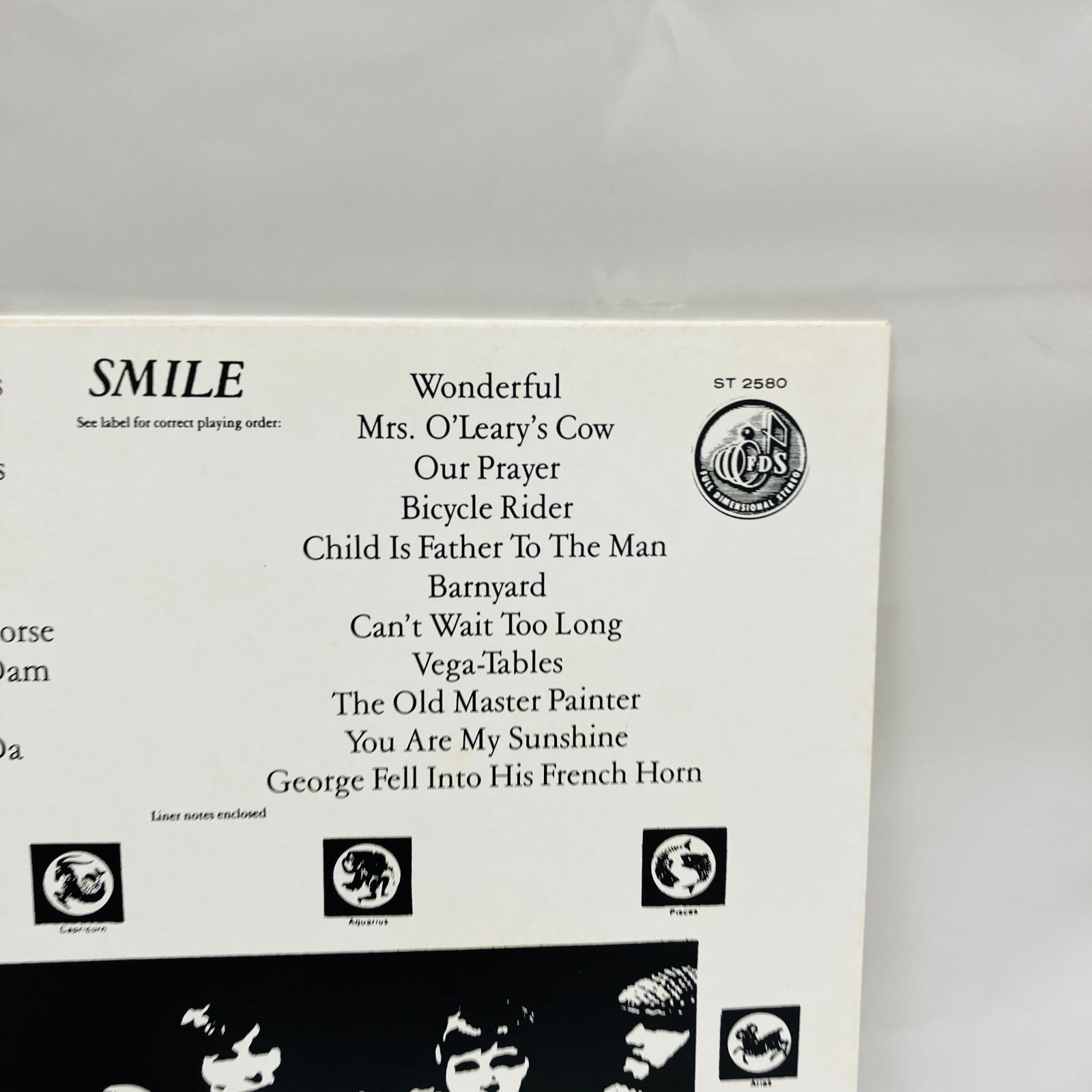 A【LP レコード】The Beach Boys ビーチ・ボーイズ SMILE