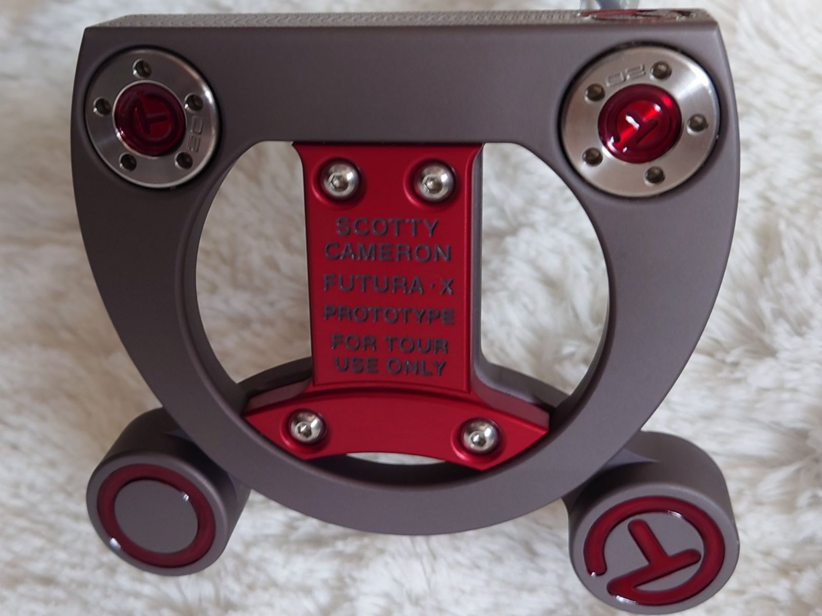 SCOTTY CAMERON FUTURA-X KNUKLEHEAD PROTOTYPE 34 Circle T COA