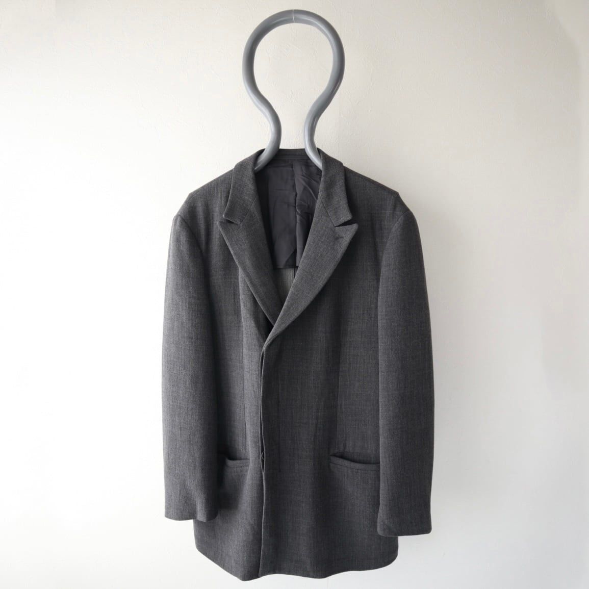 【極美品】ARMANI COLLEZIONI ステンカラーコート アンゴラ混 26529301-