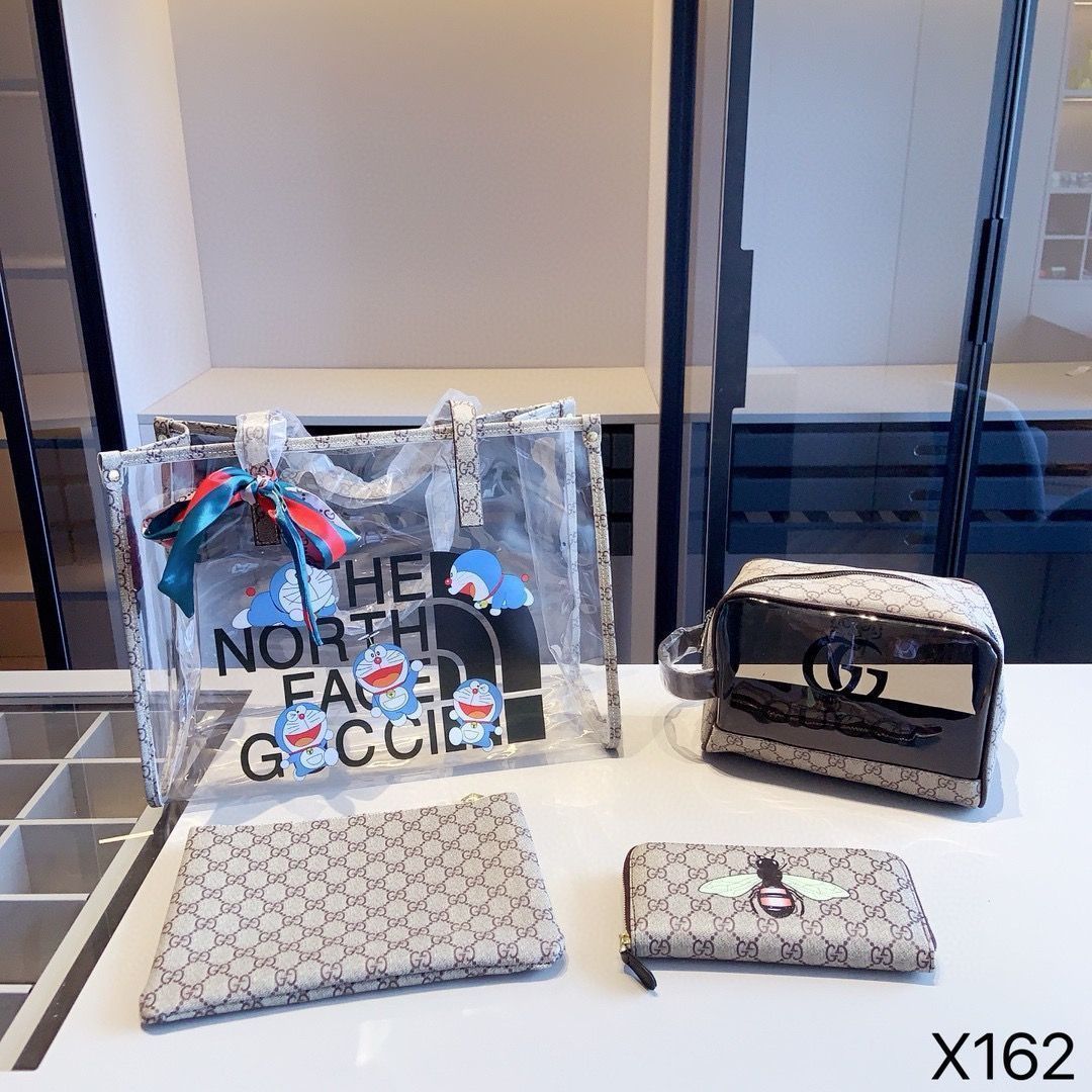  今日 GUCCI シリーズセットバッグ トートバッグ＆ウォレット 超 なセット 三つ折り財布 折り財布