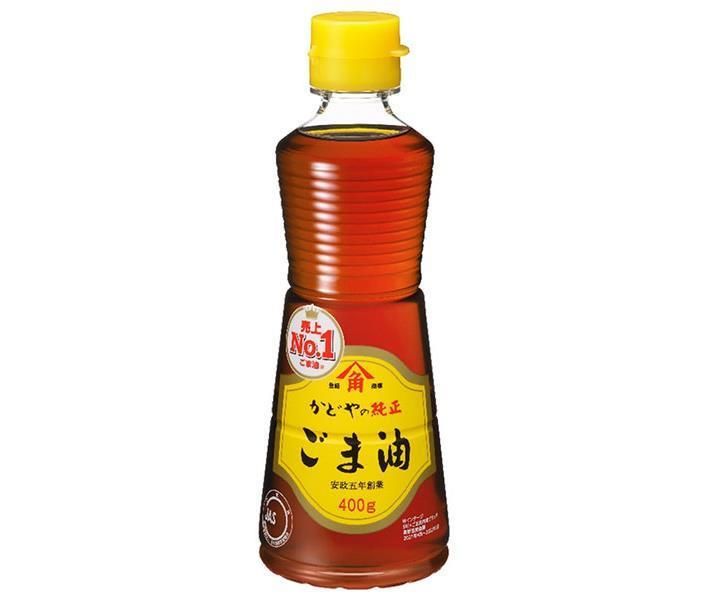 かどや製油 金印純正ごま油 400g×12本入× 2ケース ｜ 一般食品 調味料 胡麻油 ゴマ 油
