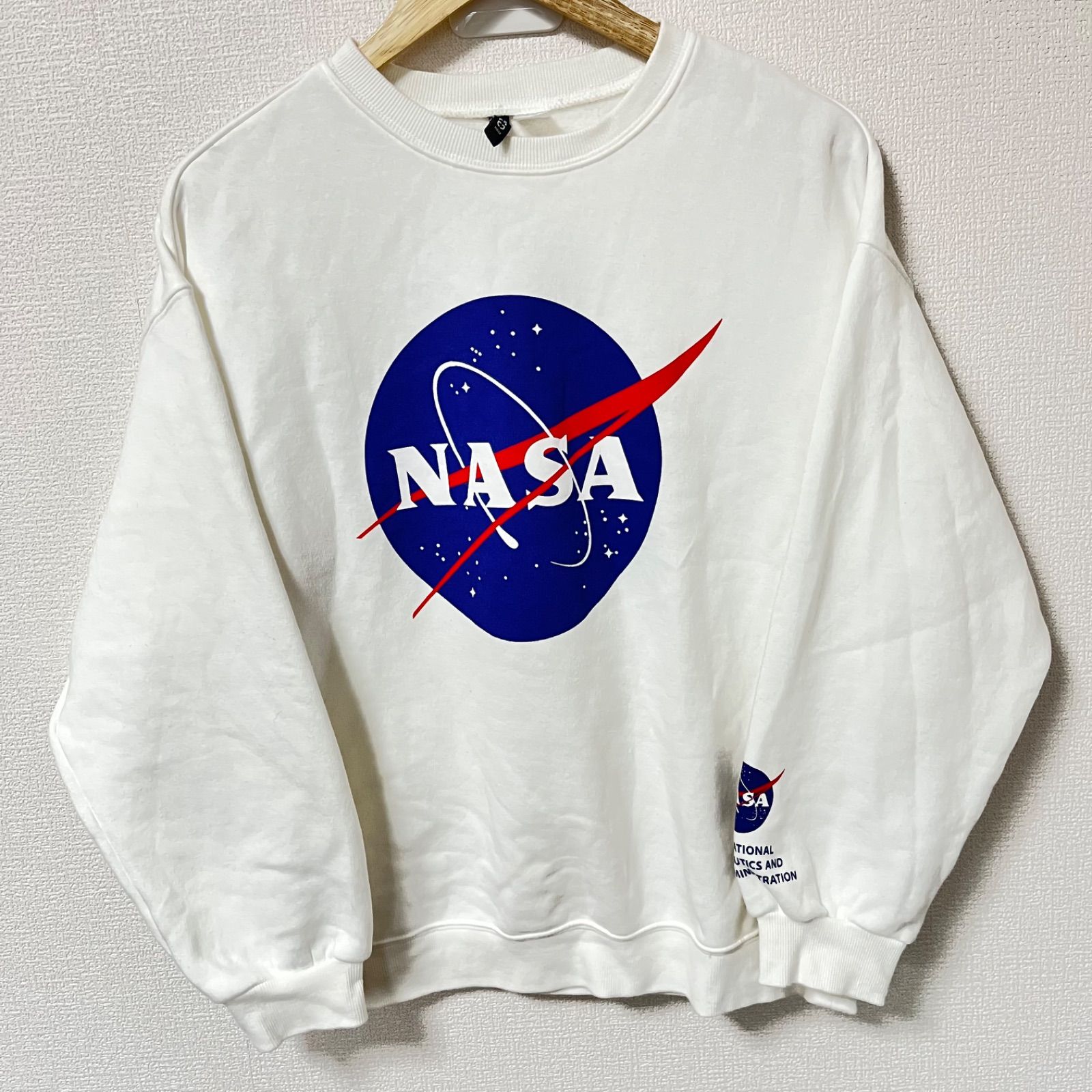 H&M メンズ トップス スウェット トレーナー NASA - トップス