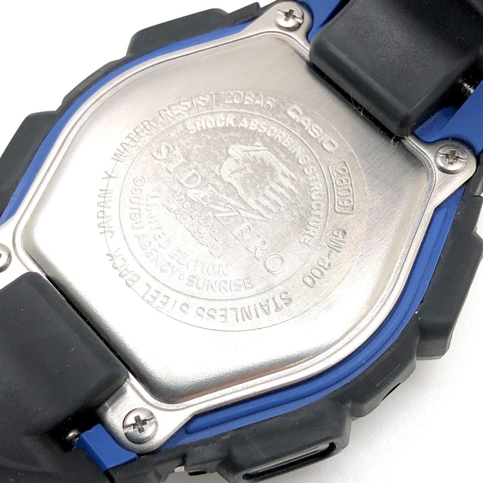 G-SHOCK ジーショック GW-300JSZB-1 SIDE ZERO the gundam cosmic blue