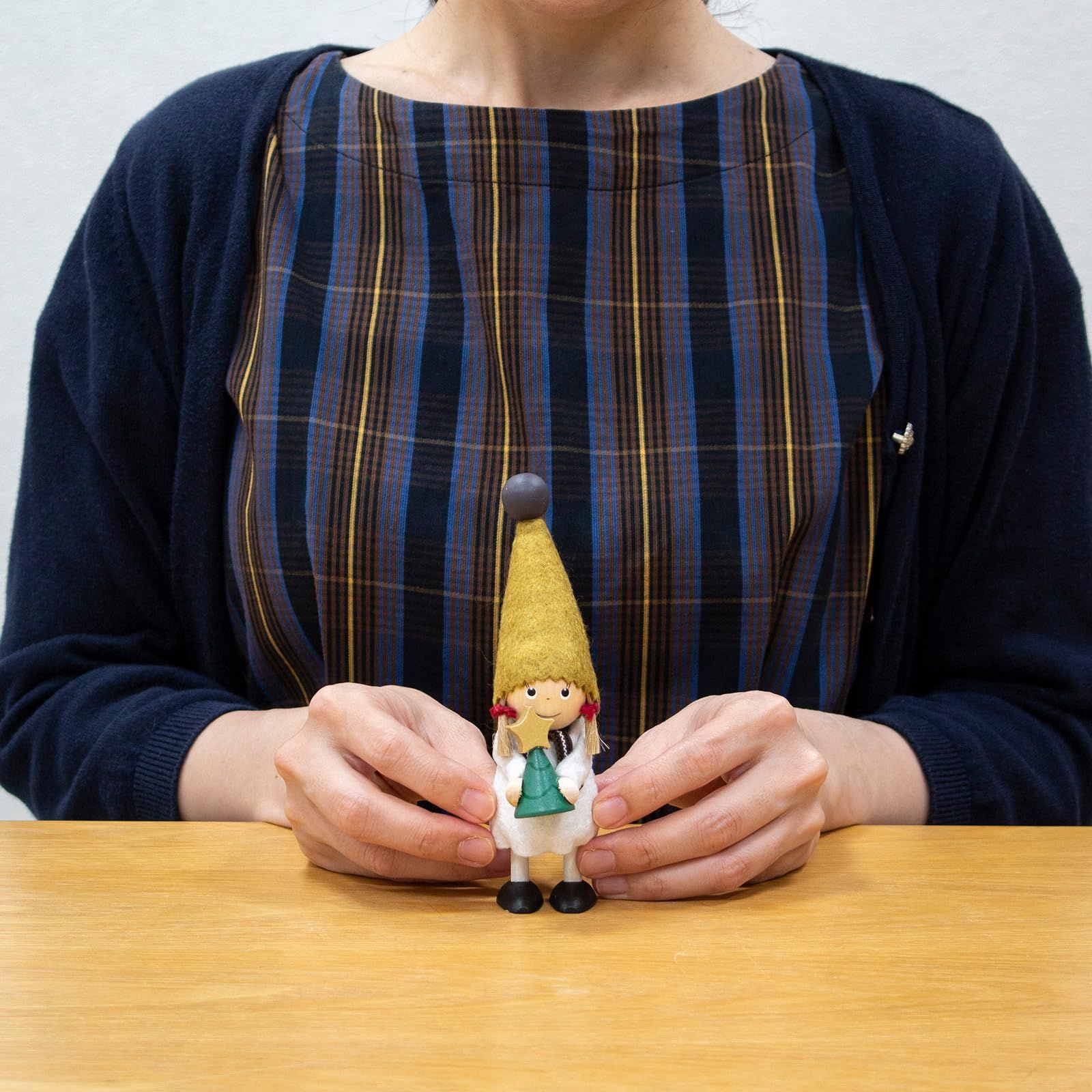 NORDIKA nisse ノルディカ ニッセ クリスマス 木製人形 ツリーを持った