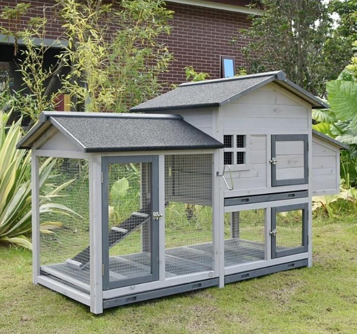 品質保証 豪華別荘 別荘 丈夫 ペットハウス おうち 屋外 うさぎ小屋 鶏小屋 レース鳩 養鶏 野外 庭用 通気性 耐磨耗 組立 小動物ケージ