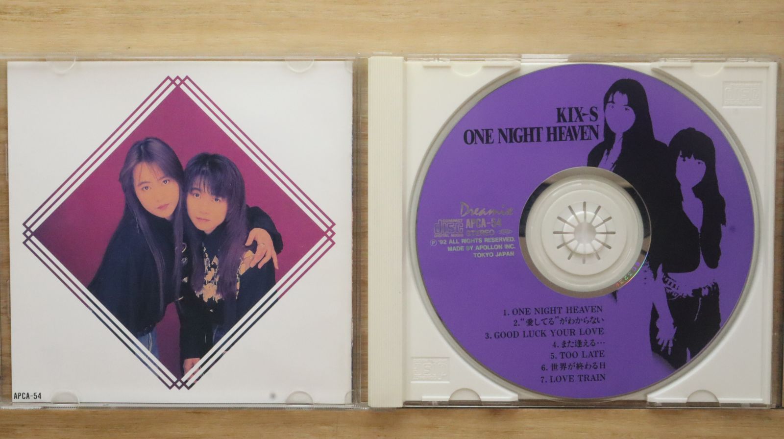 国内盤CD☆キックス/KIX・S□ ONE NIGHT HEAVEN 【APCA54