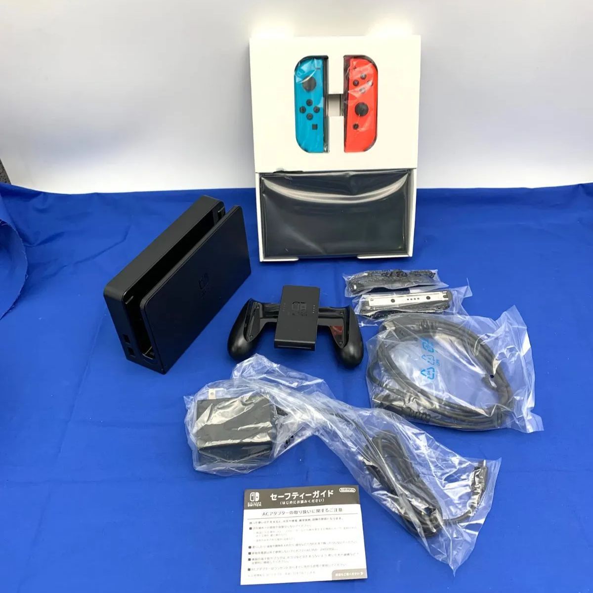 ニンテンドースイッチ 本体 ( 有機ELモデル ) Joy-Con (L) ネオンブルー / (R) ネオンレッド HEG-S-KABAA スイッチ  switch JT 0612ML001 0220240523100289 - メルカリ