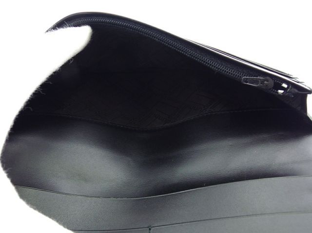ダンヒル 長財布 ファスナー付き 財布 メンズ ロゴプレート ブラック ゴールド レザー dunhill T20045S 
