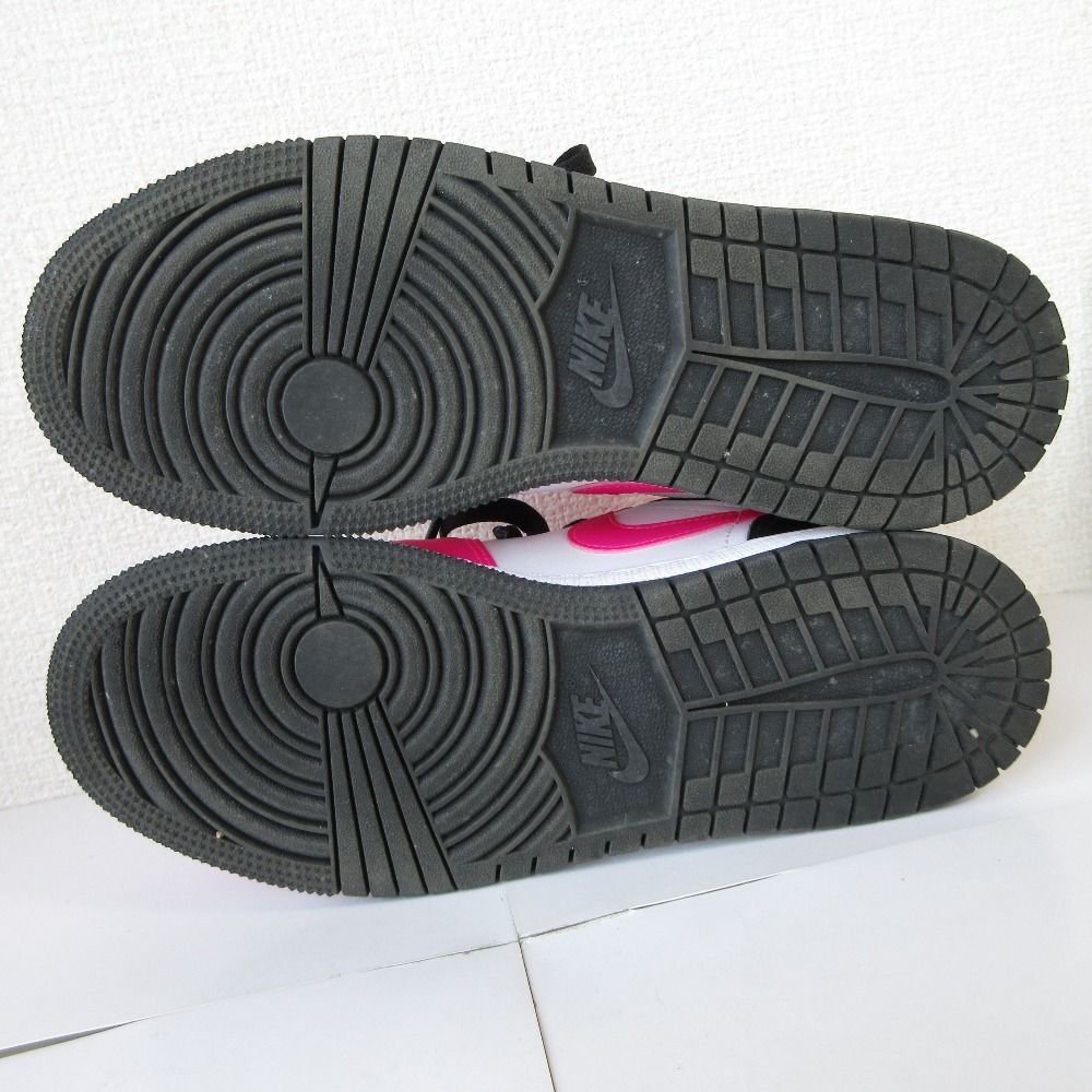 美品 NIKE ナイキ GS Air Jordan 1 Low ALT Fierce Pink エア 