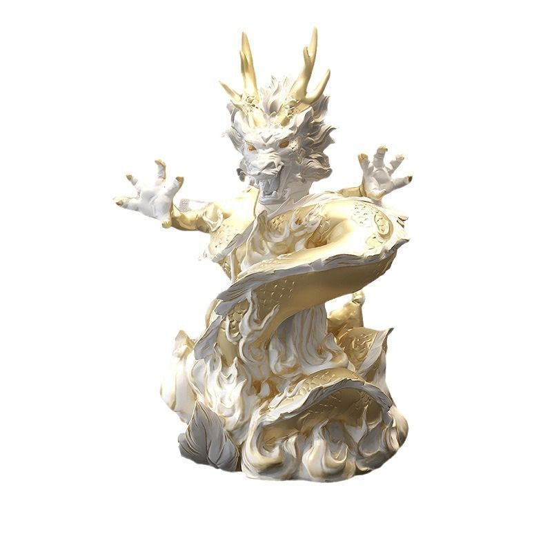 真作/逸傘/龍頭観音図/龍上観音図/布袋屋掛軸HG-574 龍上観音