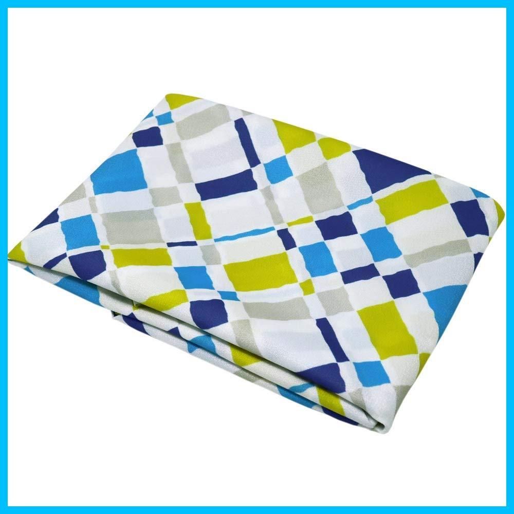 大判 風呂敷 柄 ホワイトハウス 片面 ポリエステル 140 cm 変わり格子