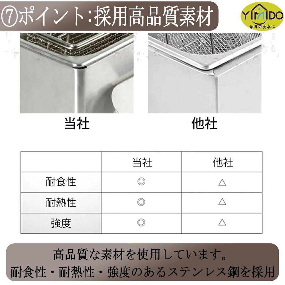 電気フライヤー 業務用|家庭用