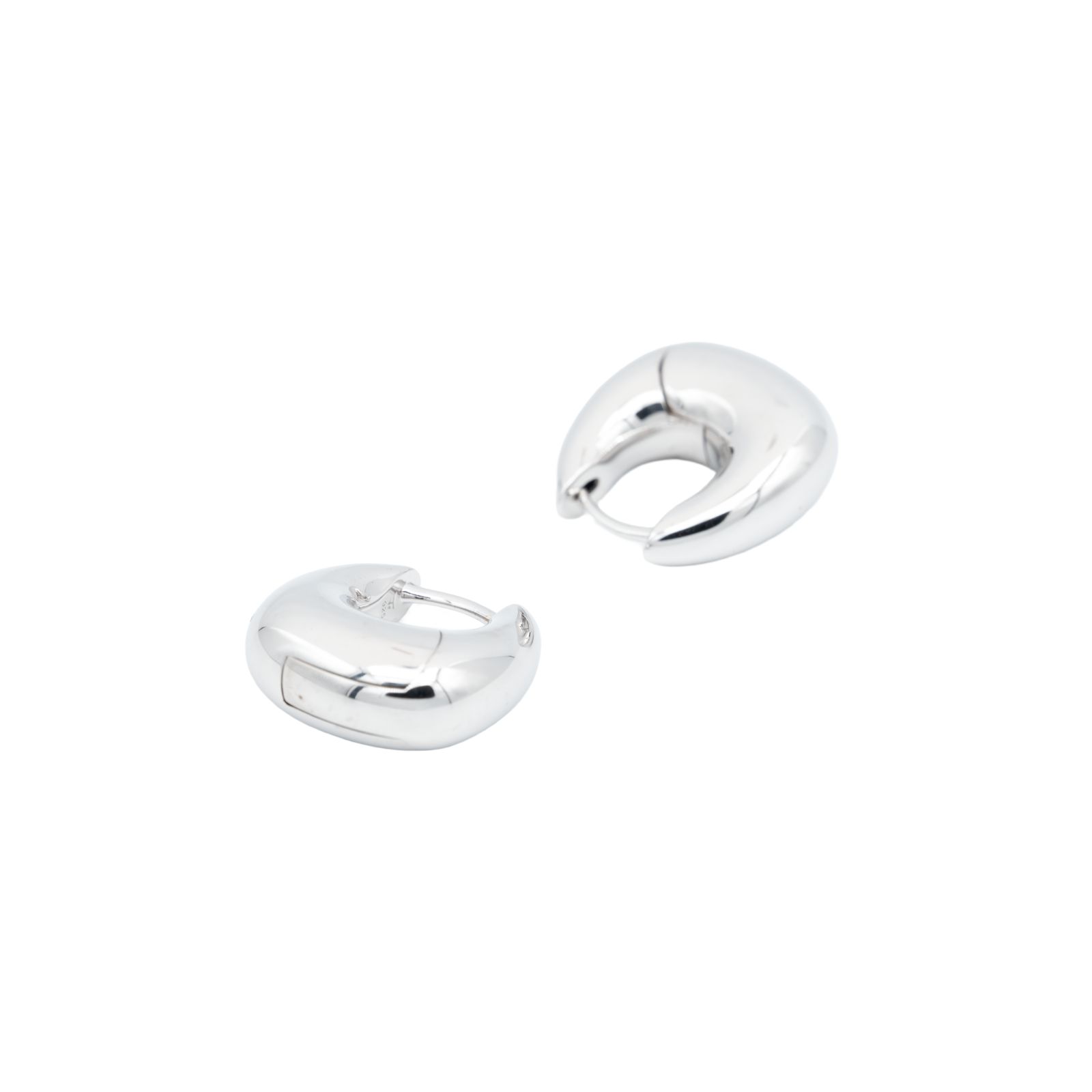 TOMWOOD bao hoops medium シルバー ピアス(両耳用) TOM WOOD