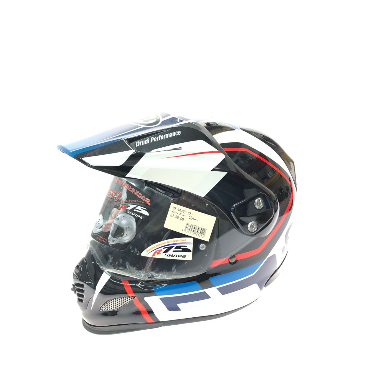 Arai Tour Cross3 Break ホワイトブルーフルフェイスLサイズ Arai Tour Cross3 Break ホワイトブルーフルフェイスLサイズ