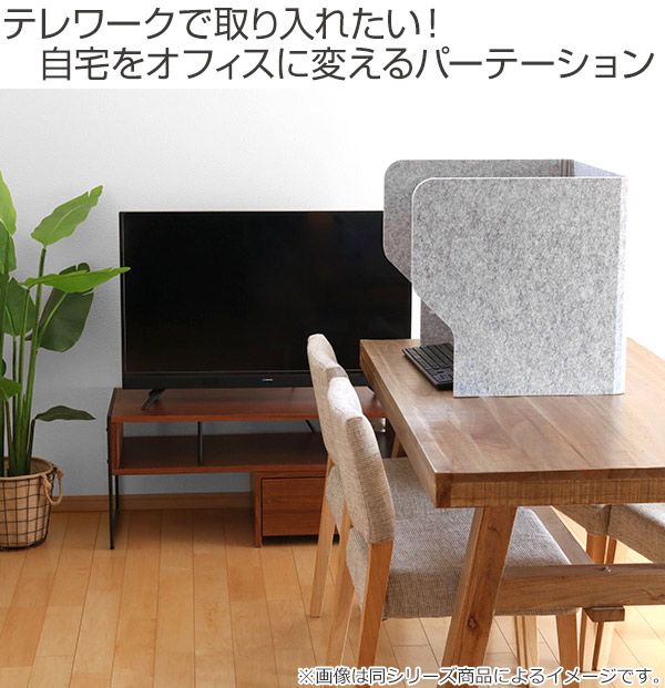 デスクトップパネル 飛沫ガードスタンド 80cm 3個セット 机 パーテーション 自立 デスクパーテーション 衝立 フェルト 机上 目隠し 吸音 コロナ 飛沫感染 間仕切り オフィス コロナ対策 折りたたみ 卓上