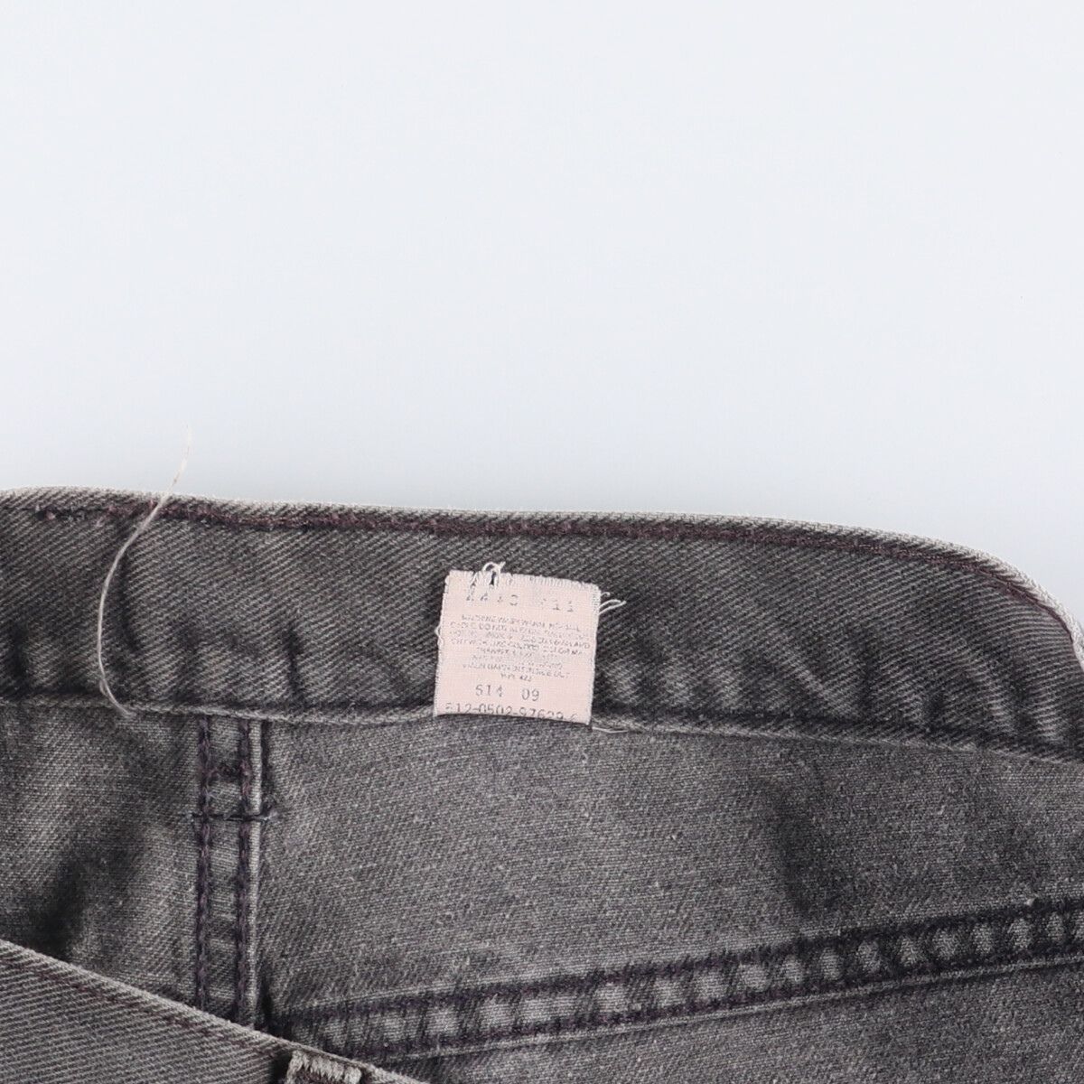 ブラックデニム