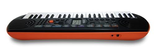 カシオ CASIO ミニキーボード Casiotone SA-76 44ミニ鍵盤 100音色内蔵 正確な音程だから音とりにも便利 液晶画面搭載 2電源対応