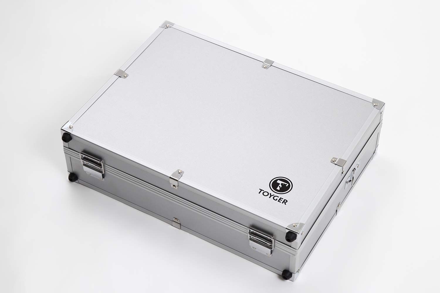 アルミ製 収納 アタッシュ カード5000枚以上 ケース Storage CEO シルバー TOYGER