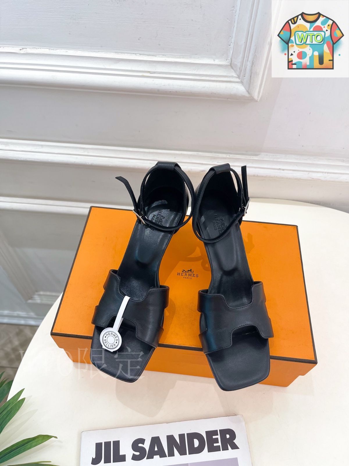 HERMES エルメス サマー ヒット ハイヒール サンダル03-OT76